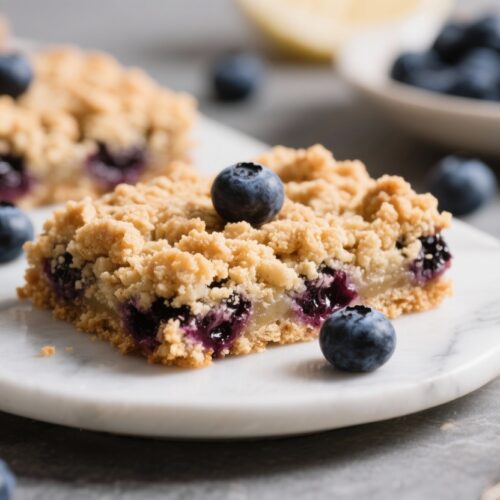 Blueberry Crumble Bars