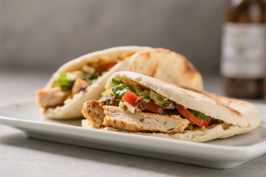 Greek Chicken Pita