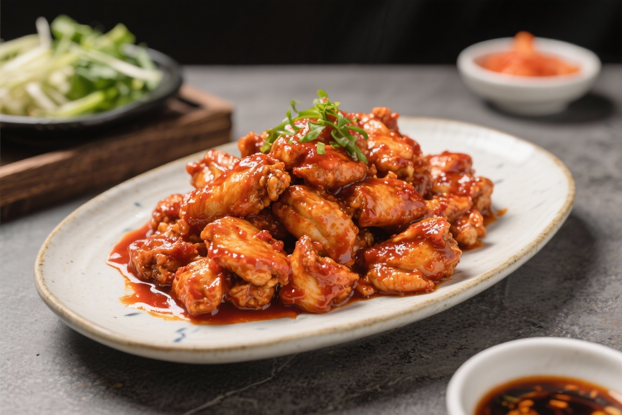 Korean Spicy Gochujang Chicken