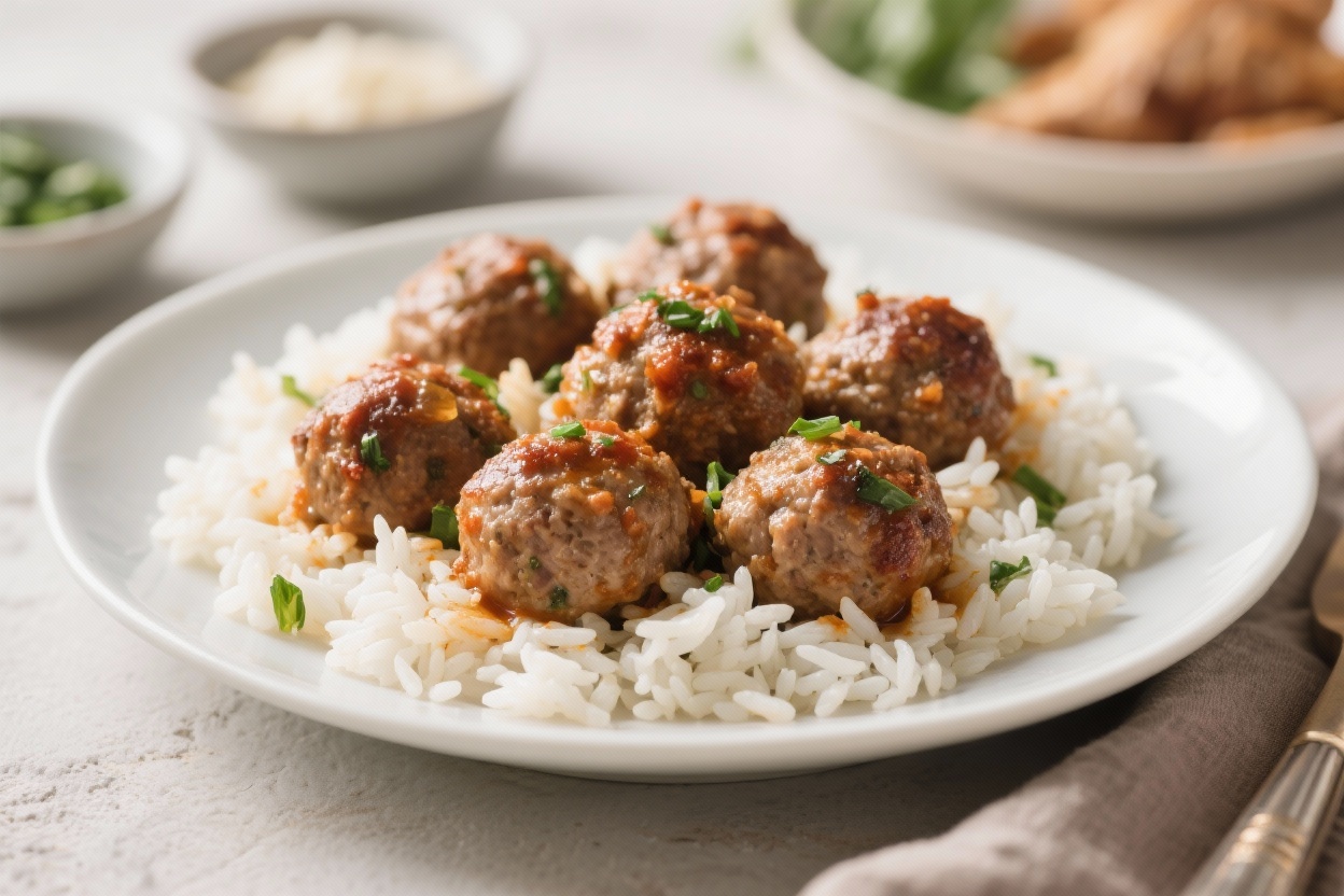 High-Protein Turkey Meatballs