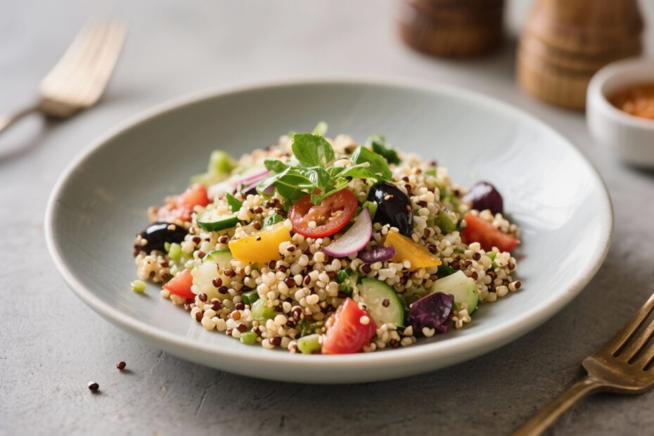 Mediterranean Quinoa Salad