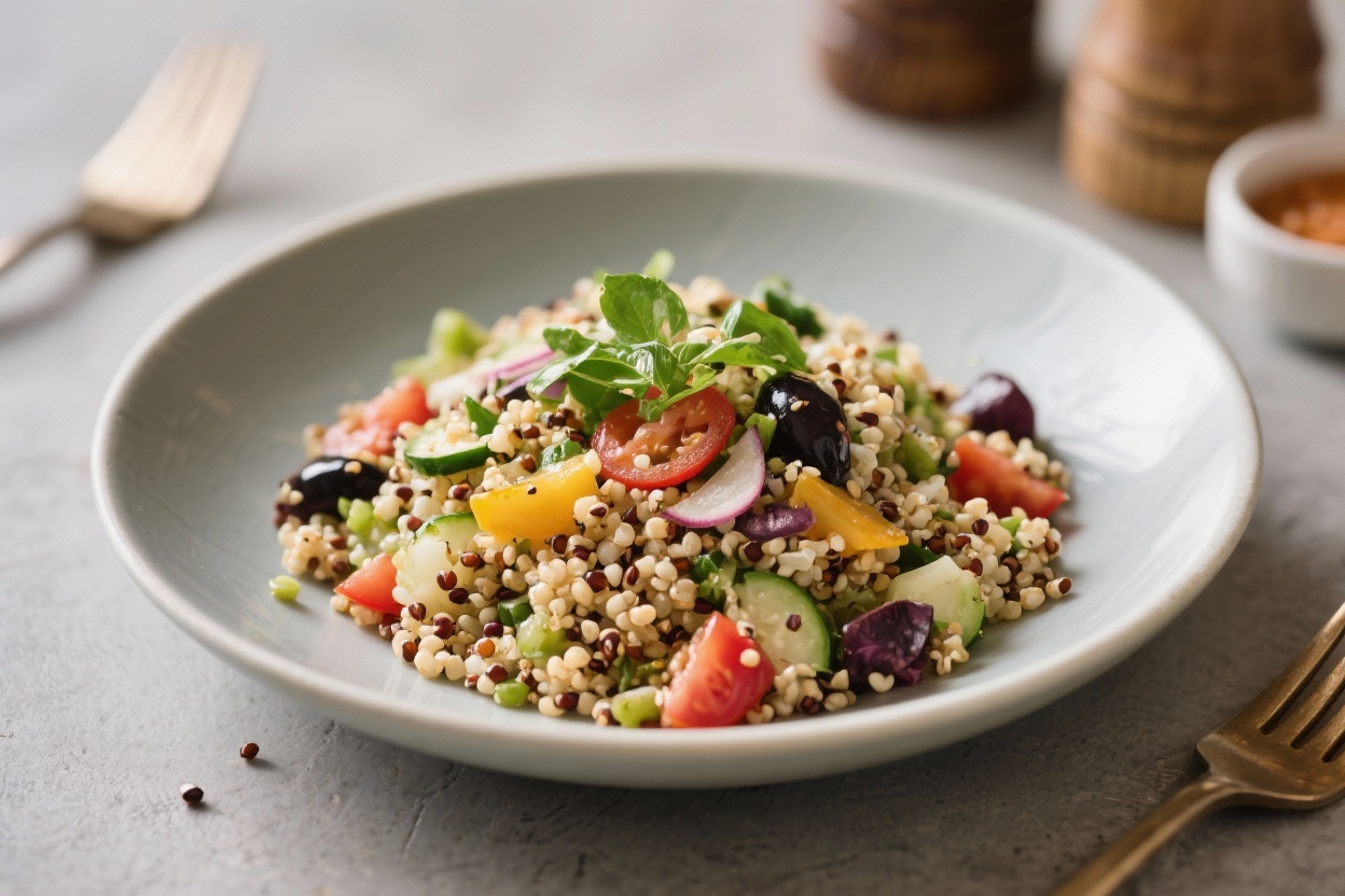 Mediterranean Quinoa Salad