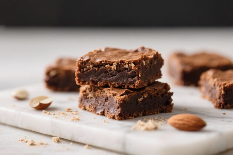 Keto Almond Flour Brownies – Fudgy, Rich, and Low-Carb