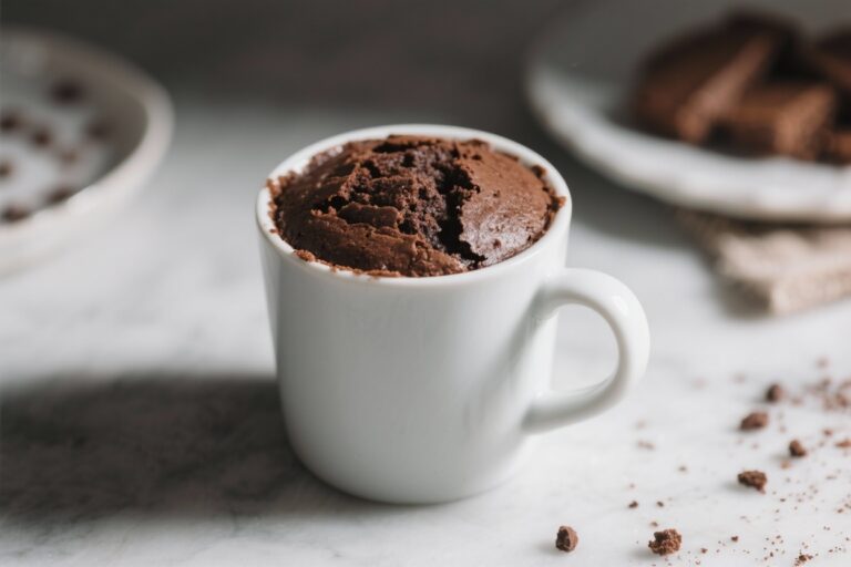 Keto Chocolate Mug Cake (Sugar-Free) – A Fast, Fudgy Treat in Minutes