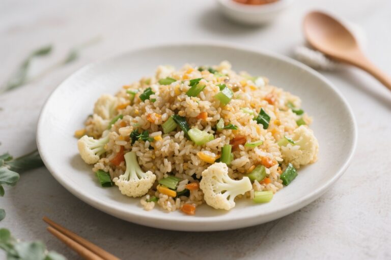 Cauliflower Fried Rice for Keto Weight Loss – A Simple, Satisfying Low-Carb Favorite