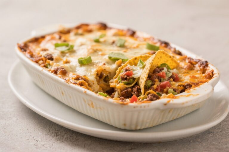 Keto Taco Casserole – A Cozy, Low-Carb Weeknight Favorite