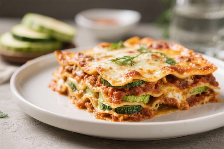 Keto Zucchini Lasagna – A Low-Carb Comfort Classic