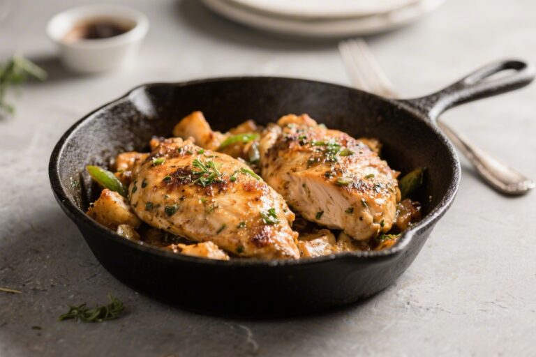 Simple Skillet Chicken Dinner – A Quick, Satisfying Weeknight Meal