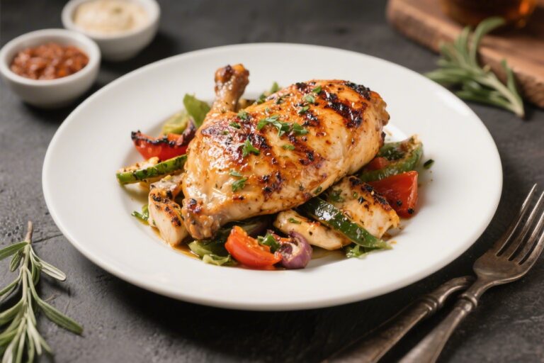 Mediterranean Grilled Chicken – Bright, Juicy, and Easy